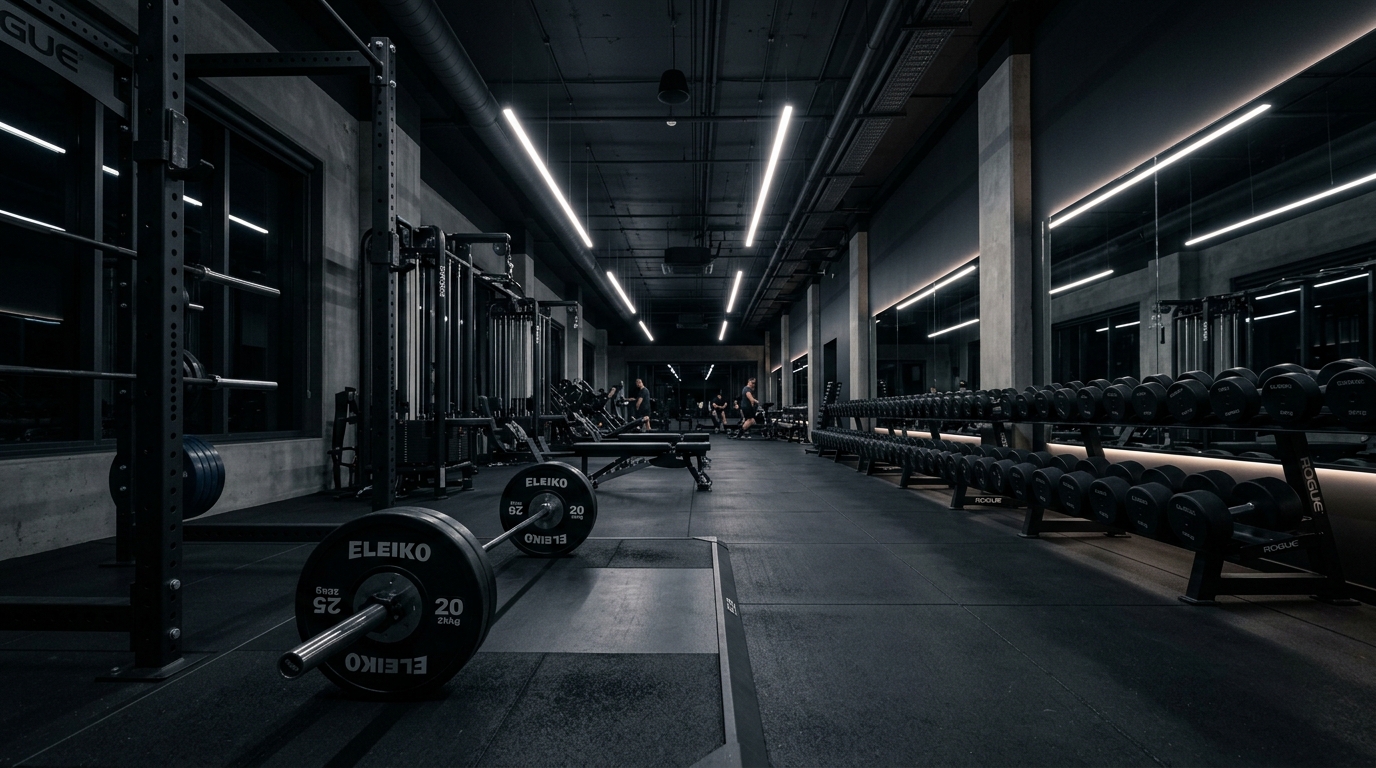 Total Fitness Kalkaji Competition Strength Floor