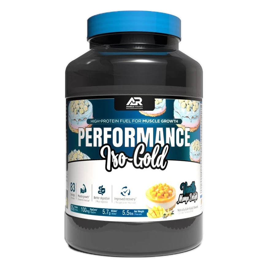 anabolic research performance iso gold 2 4kg Vanilla Mango Delight / 2.4kg