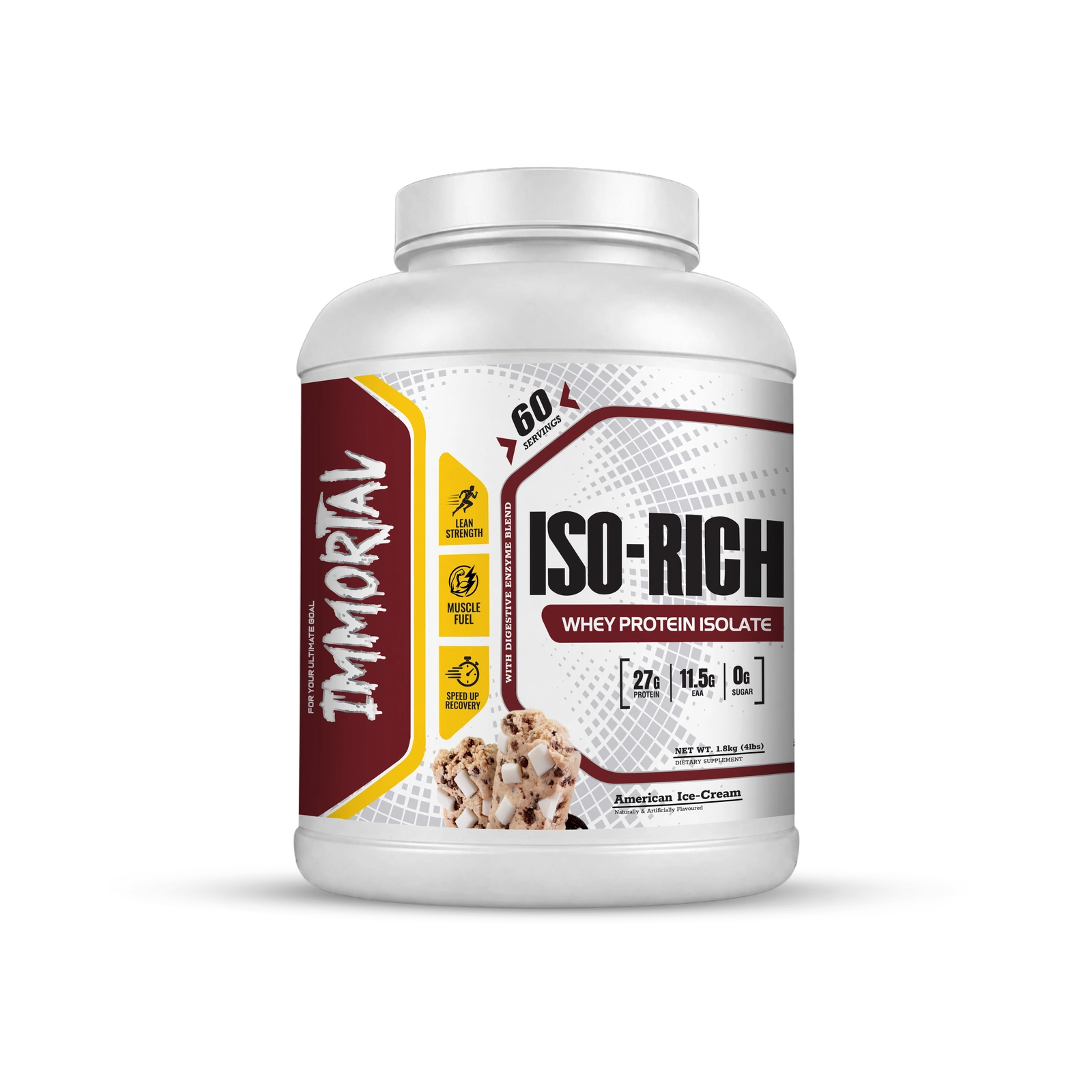 Immortal ISO-Rich Whey Protein Isolate official product image