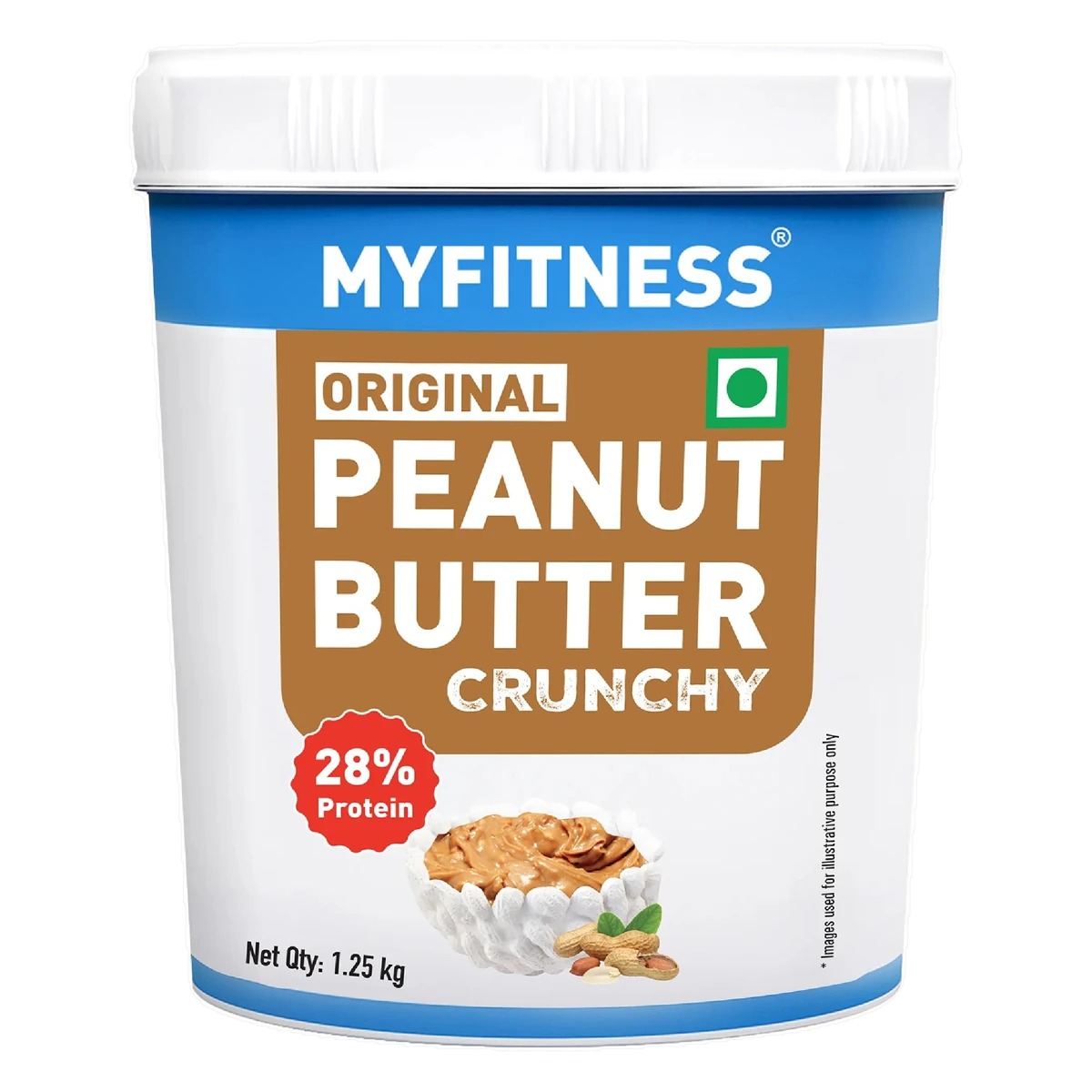 MyFitness Original High Protein Peanut Butter (Crunchy) – 1.25 kg