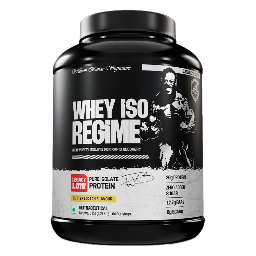 William Bonac Whey ISO Regime – 5lbs (2.27kg) / Butterscotch