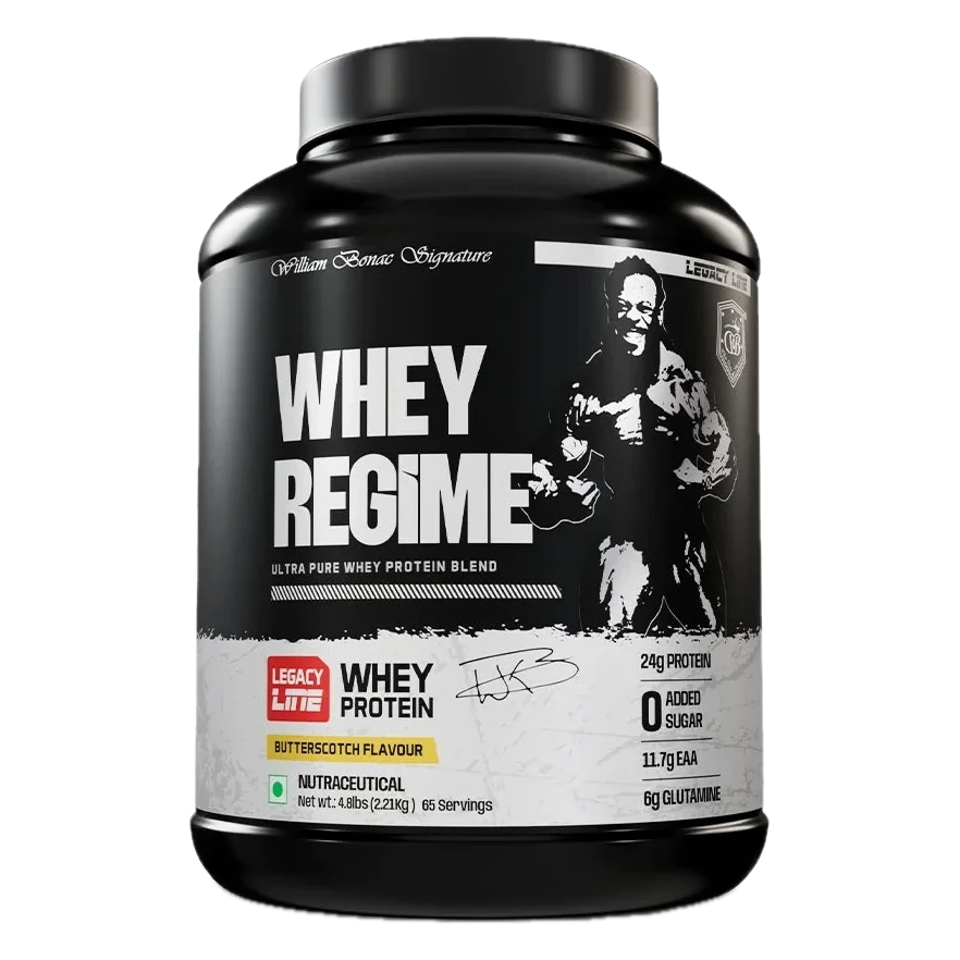 William Bonac Whey Regime – 4.8lbs (2.21kg) / Butterscotch
